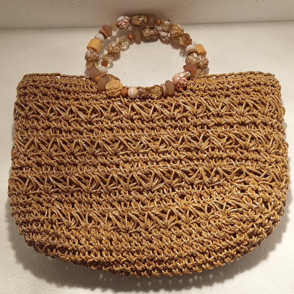 Cappelli Straworld jewelled hand bag